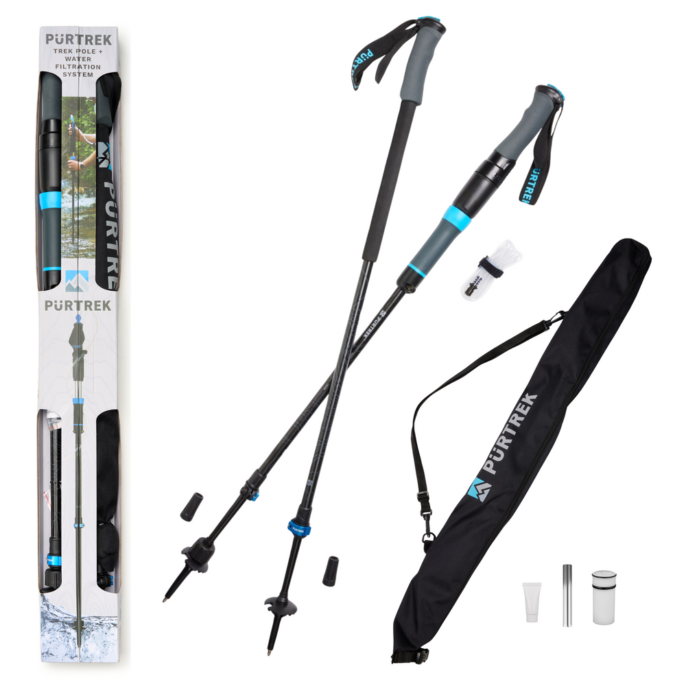 PÜRTREK Expedition 2.0 two-pole set and included components