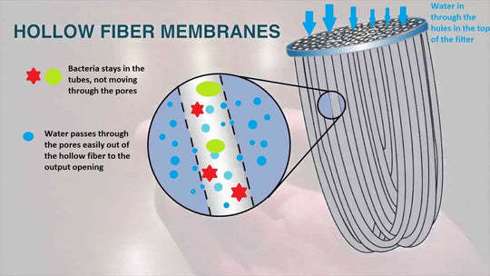 PÜRTREK Replacement Hollow Fiber Water Filter