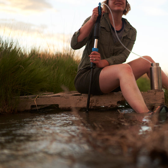 PÜRTREK Solo 2.0 Trekking Pole Water Filtration System